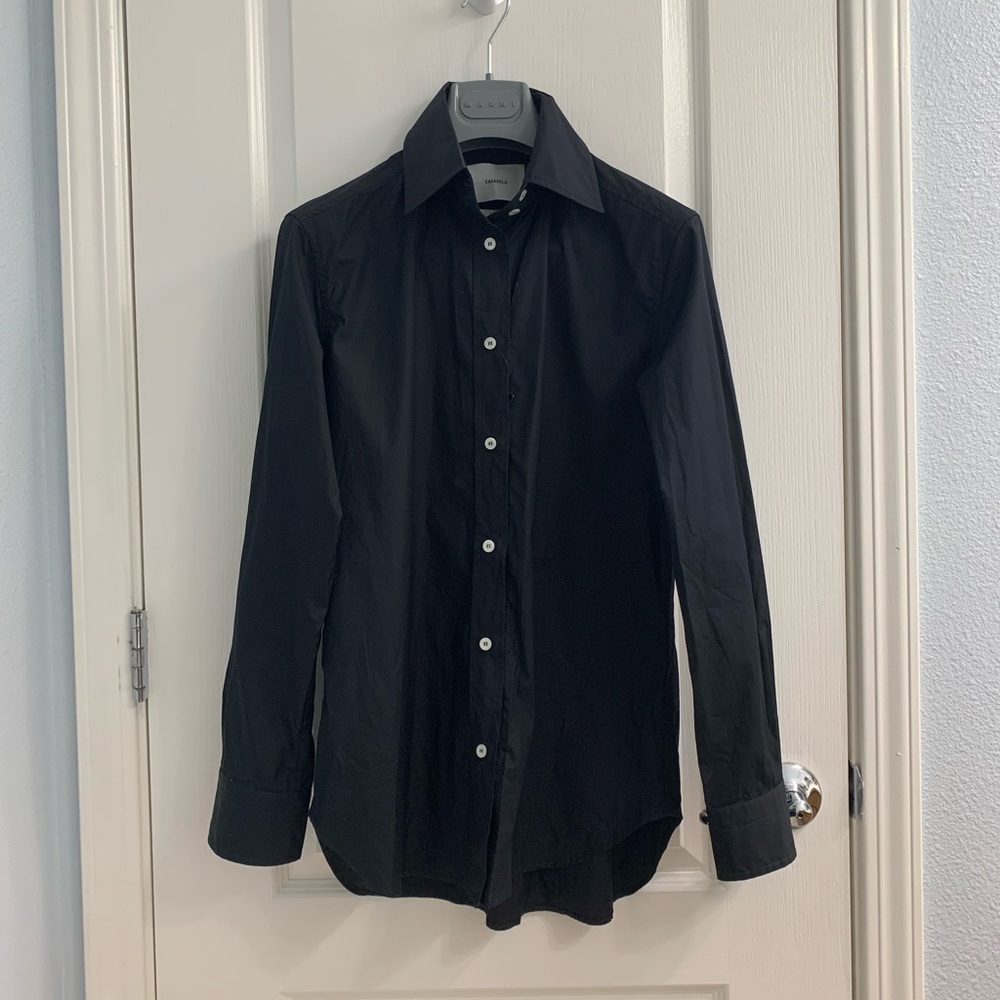 NWT Casasola black shirt Size 38